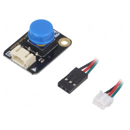 Buton Digital Gravity 3.3-5VDC cu Cabluri 22x30mm | Electronic-mag.ro | Componente Electronice