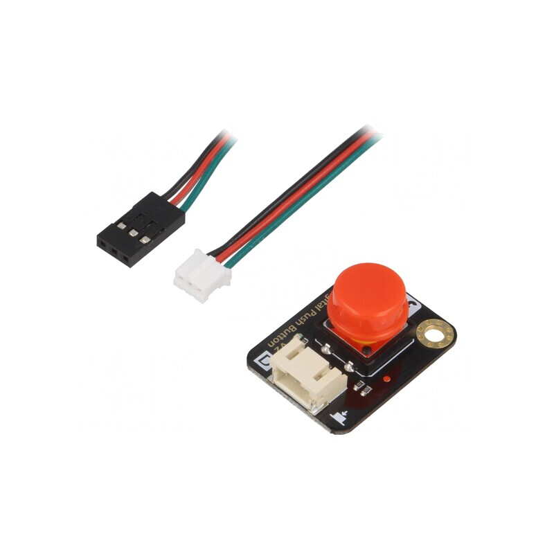 Buton Digital Gravity 3,3-5VDC cu Cabluri 22x30mm | Electronic-mag.ro | Componente Electronice