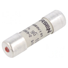 Siguranță gG 10A 500VAC 250VDC 10x38mm | Electronic-mag.ro | Componente Electronice