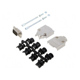 Conector D-Sub 15 Pin Mufă Tată Lipire | Electronic-mag.ro | Componente Electronice