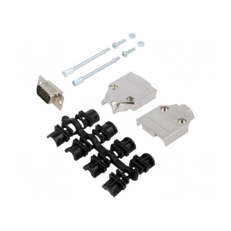 Conector D-Sub 15 Pin Mufă Tată Lipire | Electronic-mag.ro | Componente Electronice