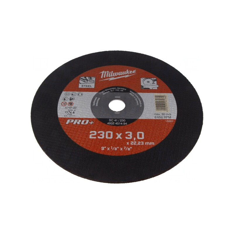 Disc de tăiere oțel aliat 230mm | Electronic-mag.ro | Componente Electronice