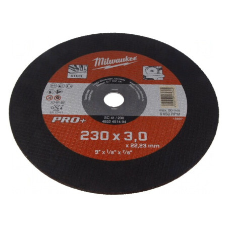 Disc de tăiere oțel aliat 230mm | Electronic-mag.ro | Componente Electronice