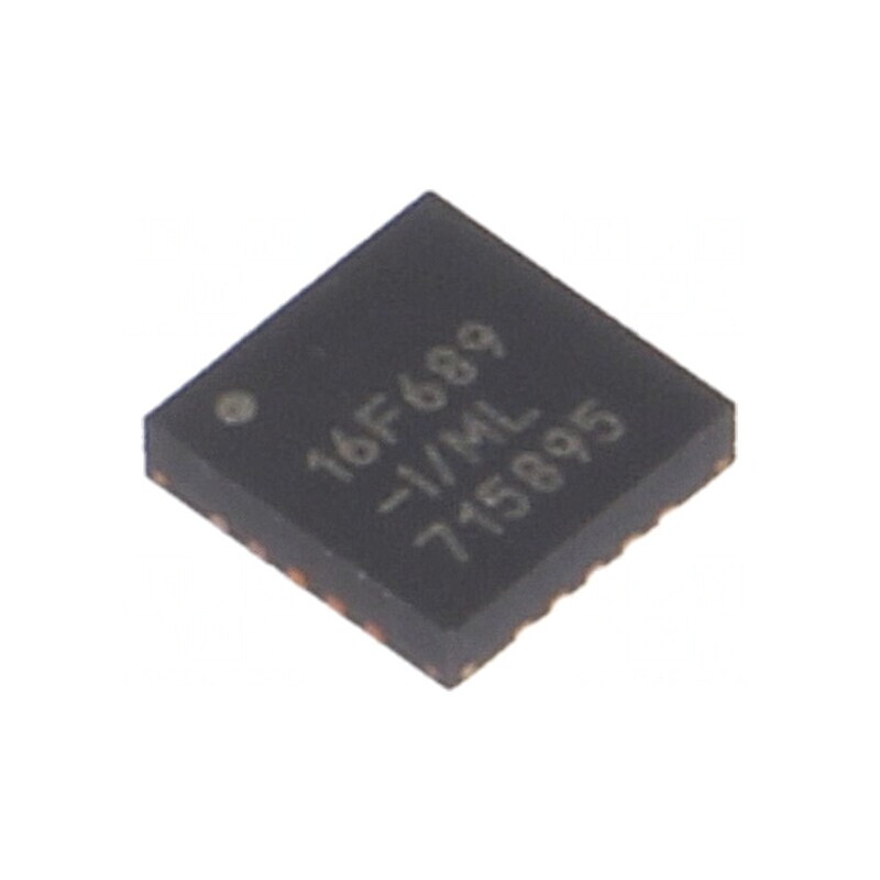 Microcontroler PIC 7kB 20MHz 2-5.5V SMD QFN20 | Electronic-mag.ro | Componente Electronice
