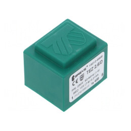 Transformator Încapsulat 2,6VA 230V 12V 217mA PCB | Electronic-mag.ro | Componente Electronice