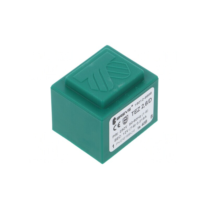 Transformator Încapsulat 2,6VA 230V 12V 217mA PCB | Electronic-mag.ro | Componente Electronice Transformator Încapsulat 2,6VA 230V 12V 217mA PCB | Electronic-mag.ro | Componente Electronice