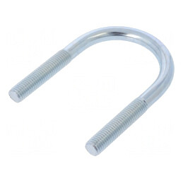 Bridă U din Oțel Zincat 1,75 53mm x 61mm | Electronic-mag.ro | Componente Electronice