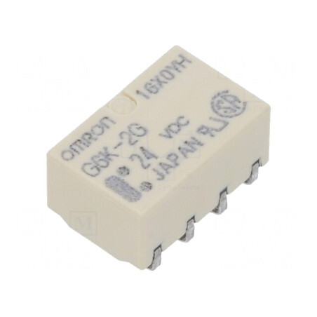Releu Electromagnetic DPDT 24VDC 1A | Electronic-mag.ro | Componente Electronice