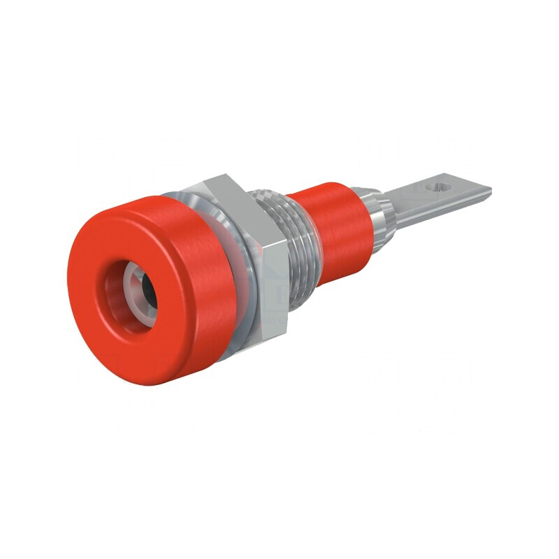 Soclu banană 2mm 10A roșu cu izolație pentru panou | Electronic-mag.ro | Componente Electronice Soclu banană 2mm 10A roșu cu izolație pentru panou | Electronic-mag.ro | Componente Electronice