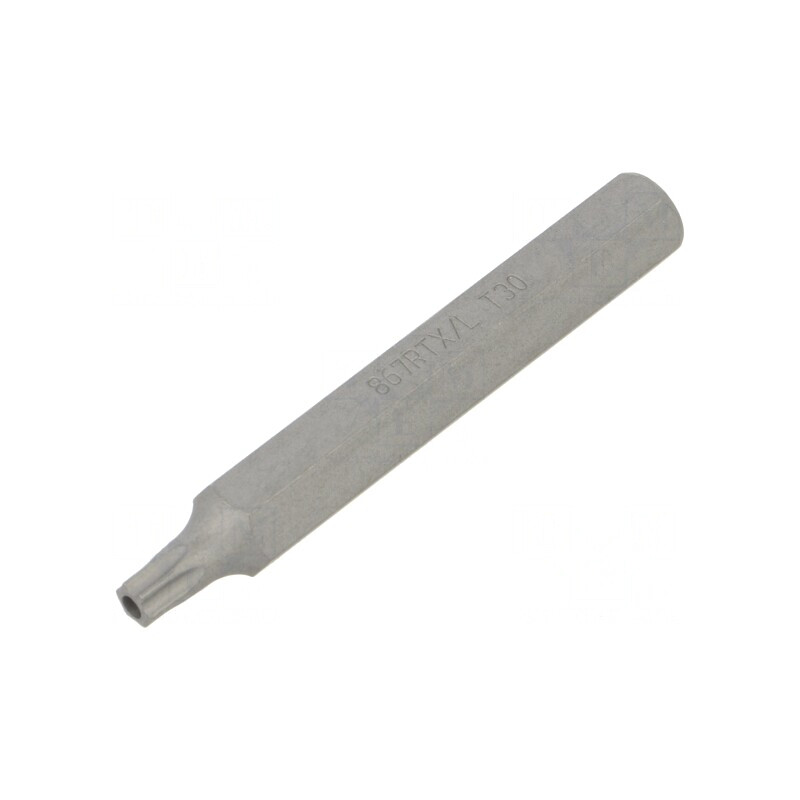 Capăt de șurubelniță Torx T30H 75mm | Electronic-mag.ro | Componente Electronice
