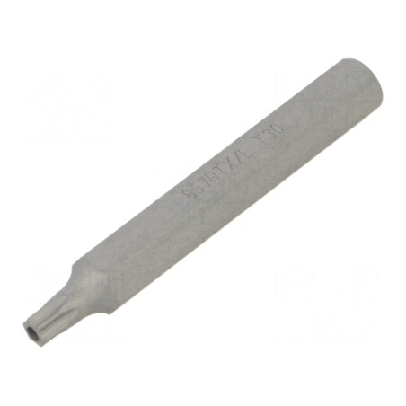 Capăt de șurubelniță Torx T30H 75mm | Electronic-mag.ro | Componente Electronice