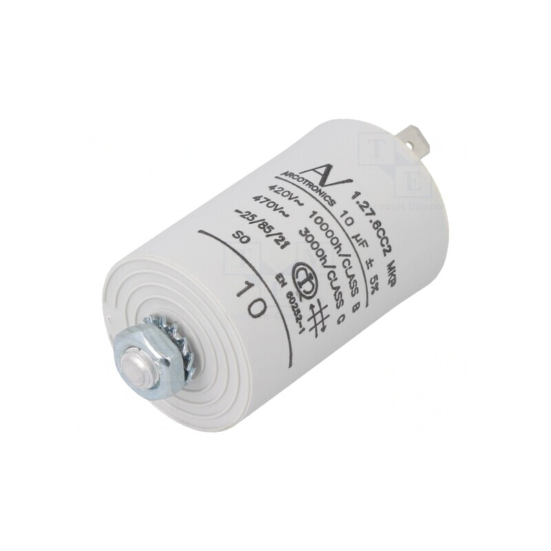 Condensator 10uF 420VAC pentru Motoare | Electronic-mag.ro | Componente Electronice