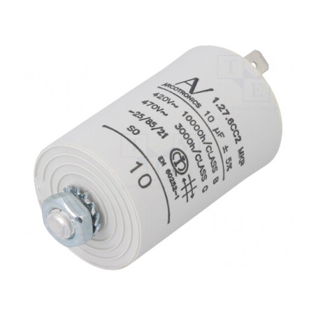 Condensator 10uF 420VAC pentru Motoare | Electronic-mag.ro | Componente Electronice