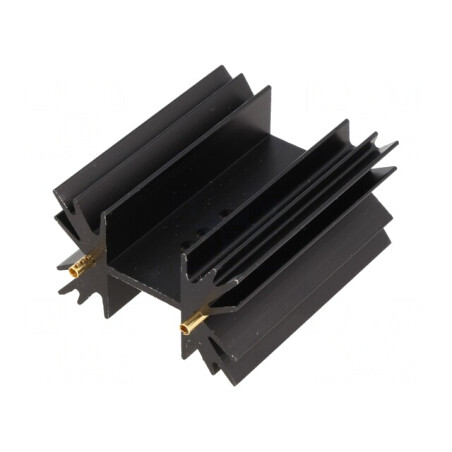 Radiator Extrudat Negru SOT32/TO220/TO3P 50.8mm 5.3K/W | Electronic-mag.ro | Componente Electronice