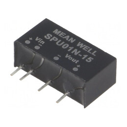Convertor DC/DC 1W 15V 67mA | Electronic-mag.ro | Componente Electronice