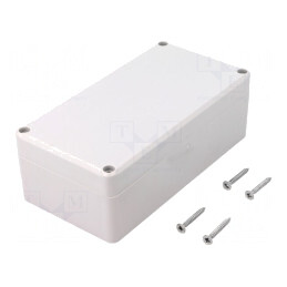Carcasă universală polistiren gri 82x158x55mm | Electronic-mag.ro | Componente Electronice