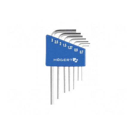 Set Chei Imbus Oțel Crom-Vanadium 7 Buc. | Electronic-mag.ro | Componente Electronice