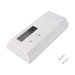 Carcasă montare pe perete ABS gri 81x170x32mm | Electronic-mag.ro | Componente Electronice