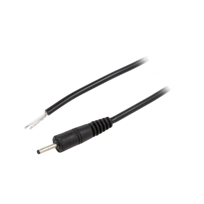 Cablu Alimentare DC Negru 1,5m 1x0,5mm2 | Electronic-mag.ro | Componente Electronice
