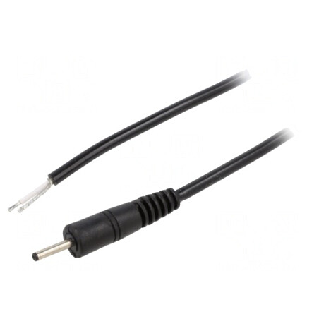 Cablu Alimentare DC Negru 1,5m 1x0,5mm2 | Electronic-mag.ro | Componente Electronice