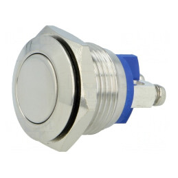 Comutator Anti-Vandalism 2A 36VDC IP65 16mm | Electronic-mag.ro | Componente Electronice