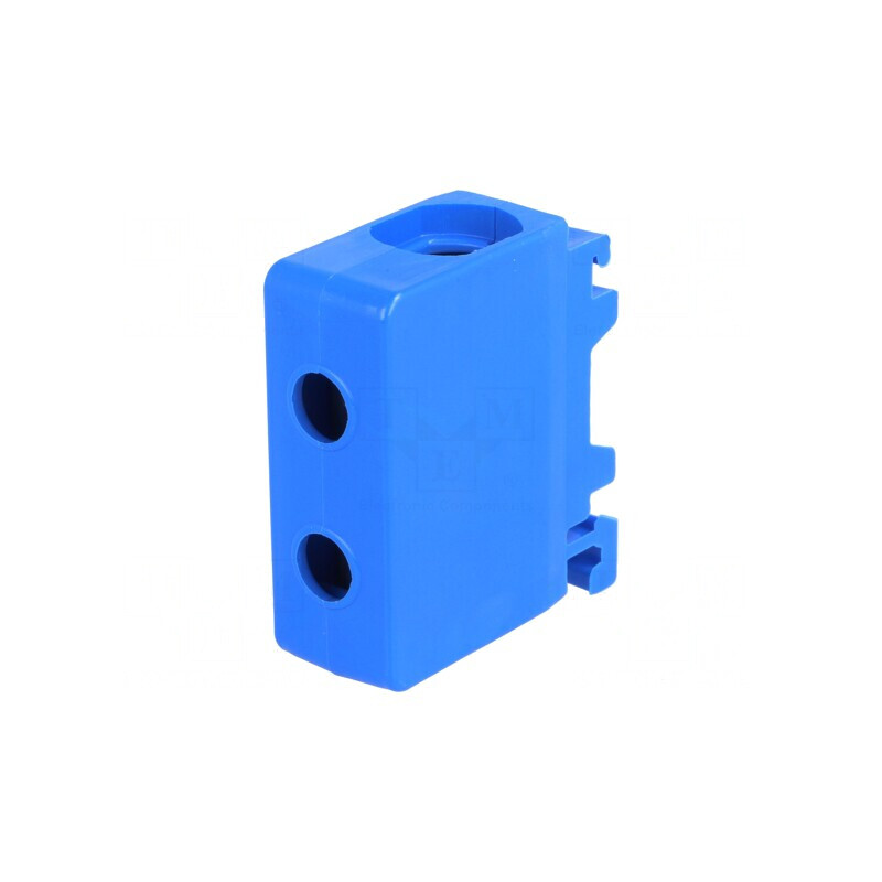 Conector de Șine 50mm2 cu 2 Borne Albastru TS35 | Electronic-mag.ro | Componente Electronice Conector de Șine 50mm2 cu 2 Borne Albastru TS35 | Electronic-mag.ro | Componente Electronice