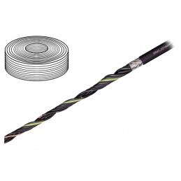 Cablu de Control Chainflex CF881 4G0,75mm2 Negru Cu | Electronic-mag.ro | Componente Electronice