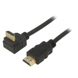 Cablu HDMI 2.0 HDCP 2.2 3m 270° PVC | Electronic-mag.ro | Componente Electronice