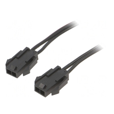 Cablu Micro-Fit 3.0 tată-tată 0,4m 4A PVC | Electronic-mag.ro | Componente Electronice