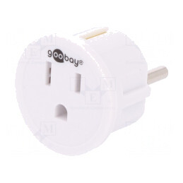 Adaptor Ștecher cu Împământare EU la Japonia/USA | Electronic-mag.ro | Componente Electronice