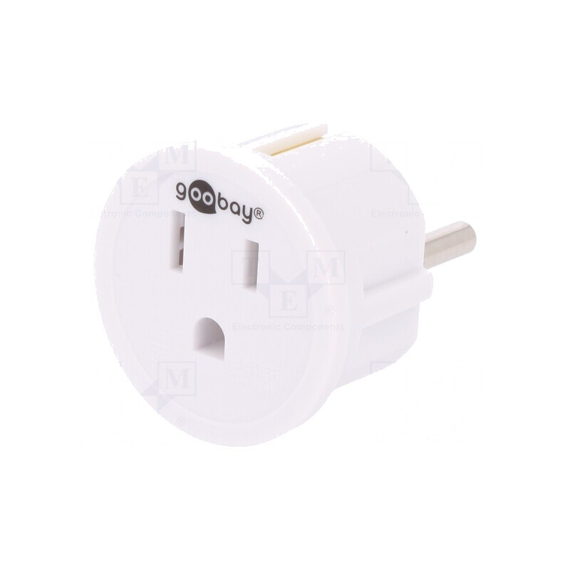 Adaptor Ștecher cu Împământare EU la Japonia/USA | Electronic-mag.ro | Componente Electronice Adaptor Ștecher cu Împământare EU la Japonia/USA | Electronic-mag.ro | Componente Electronice