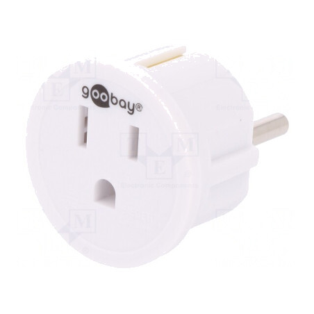 Adaptor Ștecher cu Împământare EU la Japonia/USA | Electronic-mag.ro | Componente Electronice