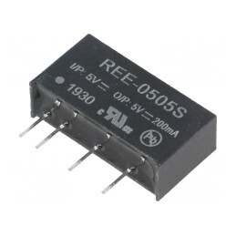 Convertor DC-DC 5V 200mA SIP7 | Electronic-mag.ro | Componente Electronice
