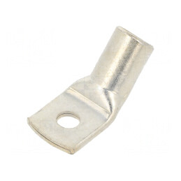 Vârf Inelar Tubular M10 120mm2 Crimpat 45° | Electronic-mag.ro | Componente Electronice