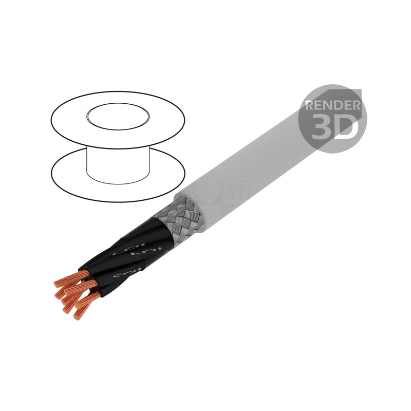 Cablu ÖLFLEX® CLASSIC 115 CY 7x0,5mm2 PVC Gri 300V 500V | Electronic-mag.ro | Componente Electronice Cablu ÖLFLEX® CLASSIC 115 CY 7x0,5mm2 PVC Gri 300V 500V | Electronic-mag.ro | Componente Electronice