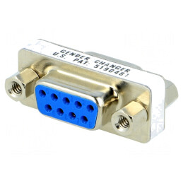 Adaptor D-Sub 9 Pin Mamă-Mamă | Electronic-mag.ro | Componente Electronice