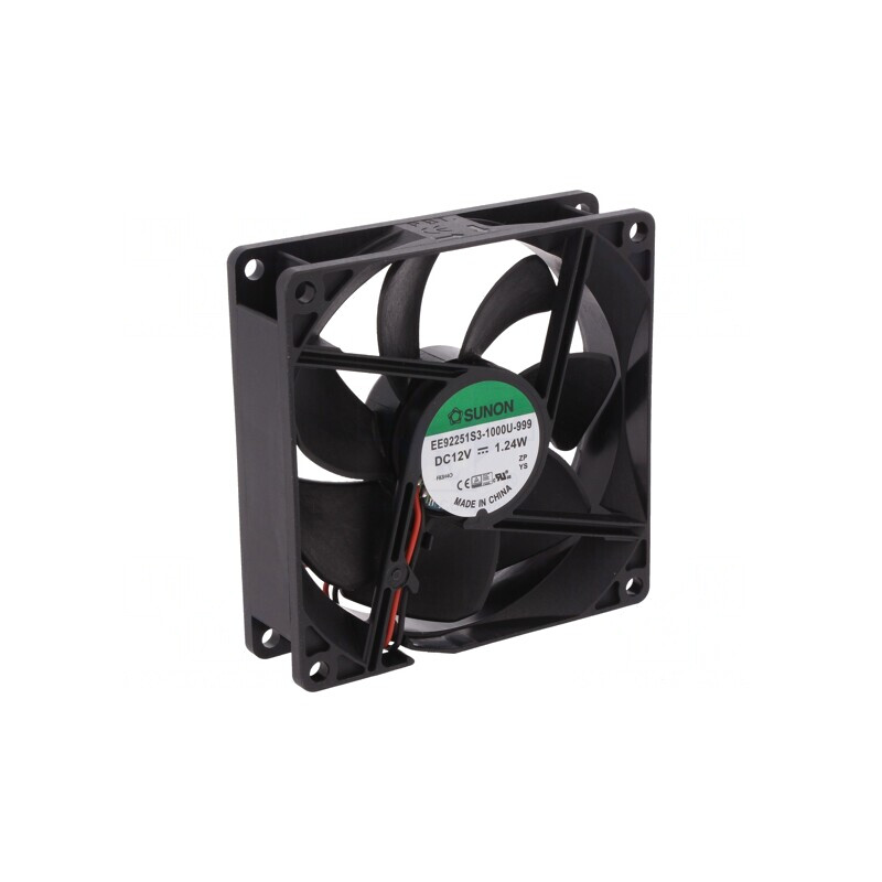 Ventilator DC Axial 12V 92x92x25mm | Electronic-mag.ro | Componente Electronice