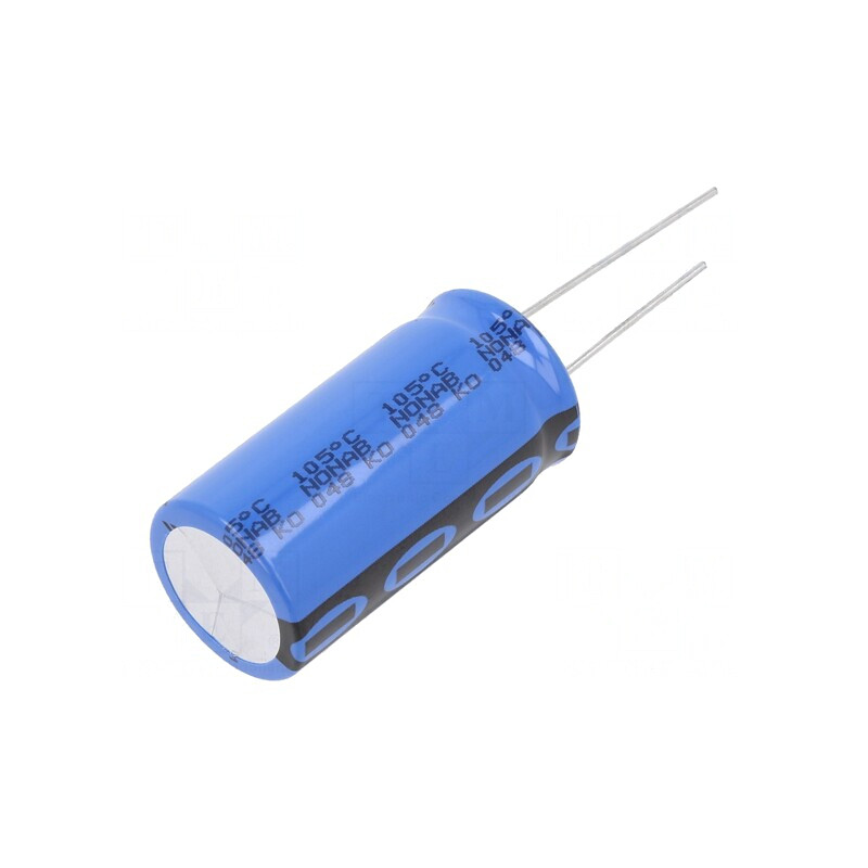 Condensator Electrolitic THT 4,7mF 35VDC 18x35mm 20% 4000h | Electronic-mag.ro | Componente Electronice