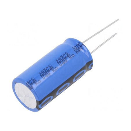 Condensator Electrolitic THT 4,7mF 35VDC 18x35mm 20% 4000h | Electronic-mag.ro | Componente Electronice