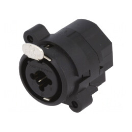 Soclu Jack 6,3mm XLR Mamă Combo THT 3A | Electronic-mag.ro | Componente Electronice