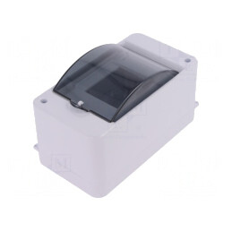 Carcasă Modulară IP30 de Perete Albă ABS | Electronic-mag.ro | Componente Electronice