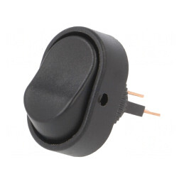 Rocker Switch ON-OFF 30A/12VDC Black | Electronic-mag.ro | Componente Electronice