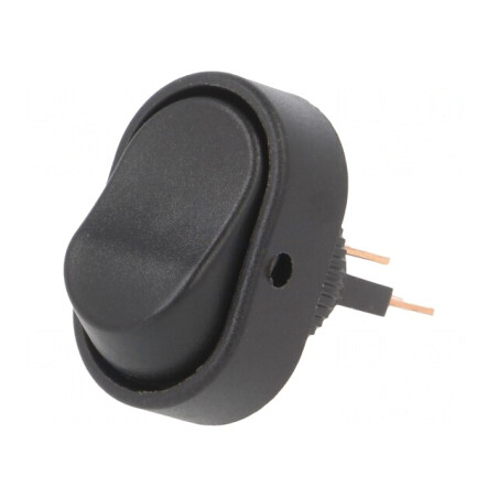 Rocker Switch ON-OFF 30A/12VDC Black | Electronic-mag.ro | Componente Electronice