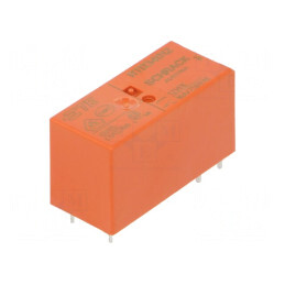 Releu electromagnetic 12VDC 16A 250VAC SPST-NO THT | Electronic-mag.ro | Componente Electronice
