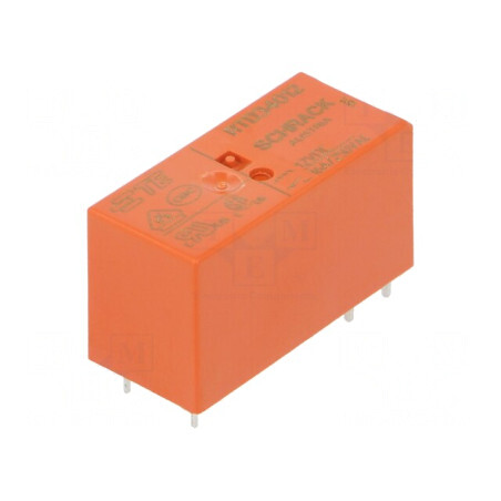 Releu electromagnetic 12VDC 16A 250VAC SPST-NO THT | Electronic-mag.ro | Componente Electronice