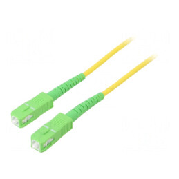 Patch Cord Fibră Optică OS2 SC/APC 1m LSZH | Electronic-mag.ro | Componente Electronice