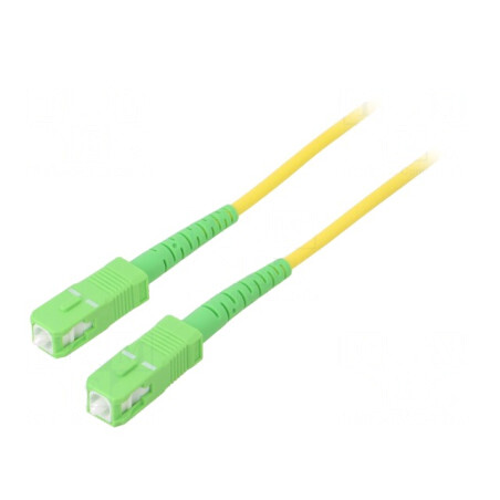 Patch Cord Fibră Optică OS2 SC/APC 1m LSZH | Electronic-mag.ro | Componente Electronice