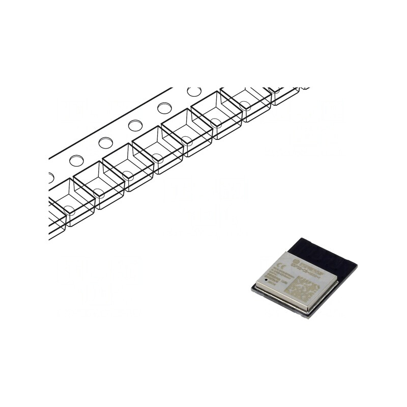 Modul IoT Bluetooth WiFi SMD 13,2x16,6x2,4mm | Electronic-mag.ro | Componente Electronice