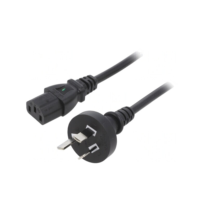 Cablu Alimentare 1,8m 3x0,75mm2 AS/NZS 3112 IEC C13 PVC | Electronic-mag.ro | Componente Electronice Cablu Alimentare 1,8m 3x0,75mm2 AS/NZS 3112 IEC C13 PVC | Electronic-mag.ro | Componente Electronice