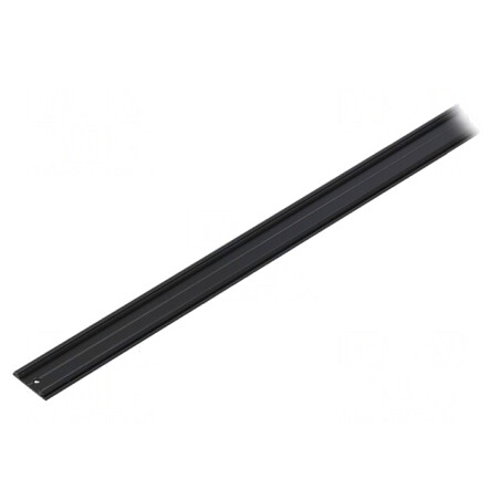 Profil Aluminiu Negru pentru Module LED 1m ARC12 de Suprafață | Electronic-mag.ro | Componente Electronice